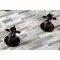 Kingston Brass Tub and Shower Faucet, Oil Rubbed Bronze, Wall Mount KBX8145DX - alternate 4